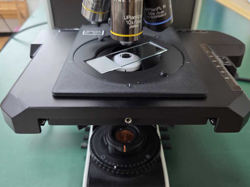 Ratatable Stage Plate for OLYMPUS BX53